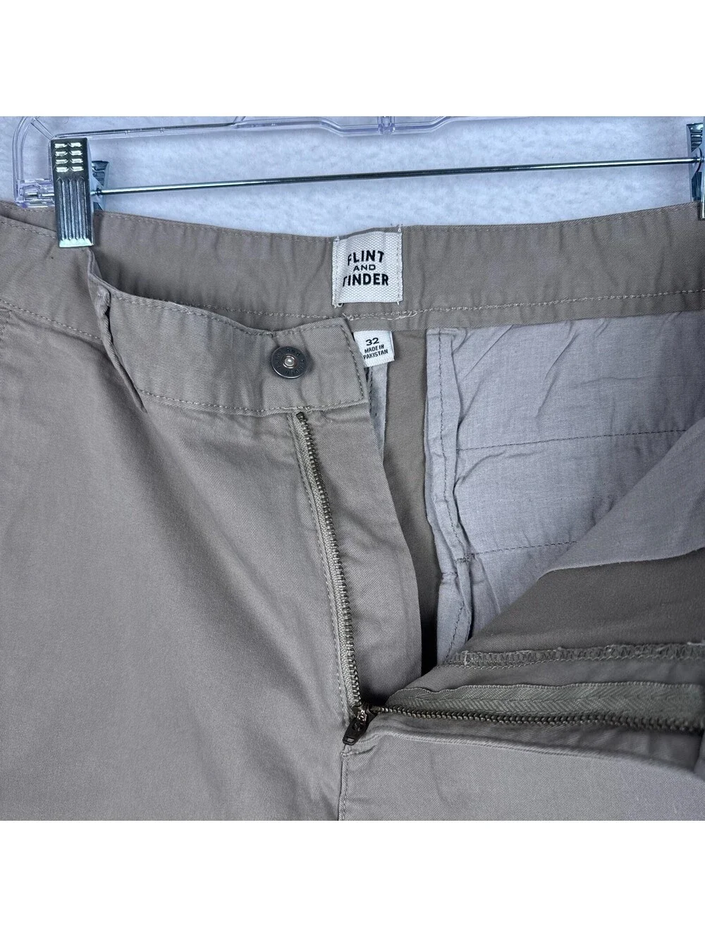 Flint and Tinder Mens 32 Brown Khaki 8